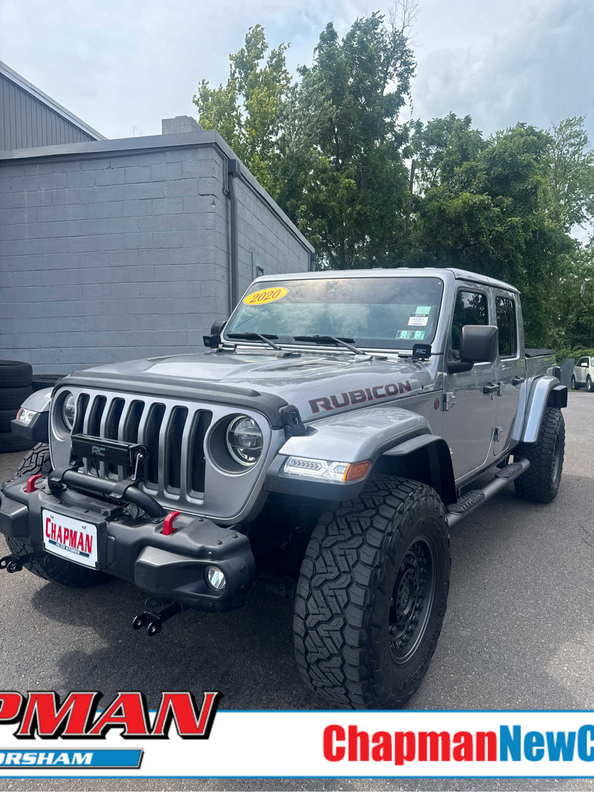 Billet Silver Metallic Clearcoat 2020 Jeep Gladiator Pickup Truck Four-Wheel Drive 8-Speed Automatic