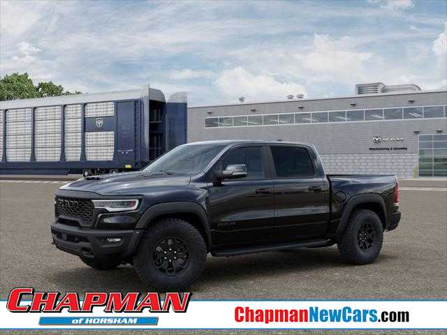 Diamond Black Crystal Pearlcoat 2026 RAM 1500 RHO Crew Cab AWD Pickup Truck All-Wheel Drive 8-Speed Automatic