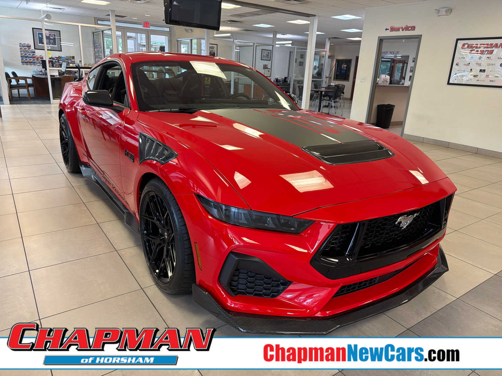 Race Red 2026 Ford Mustang Coupe Rear-Wheel Drive Automatic