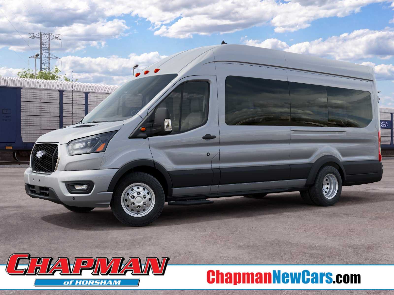 ICONIC SILVER 2027 Ford Transit Passenger Van  Automatic