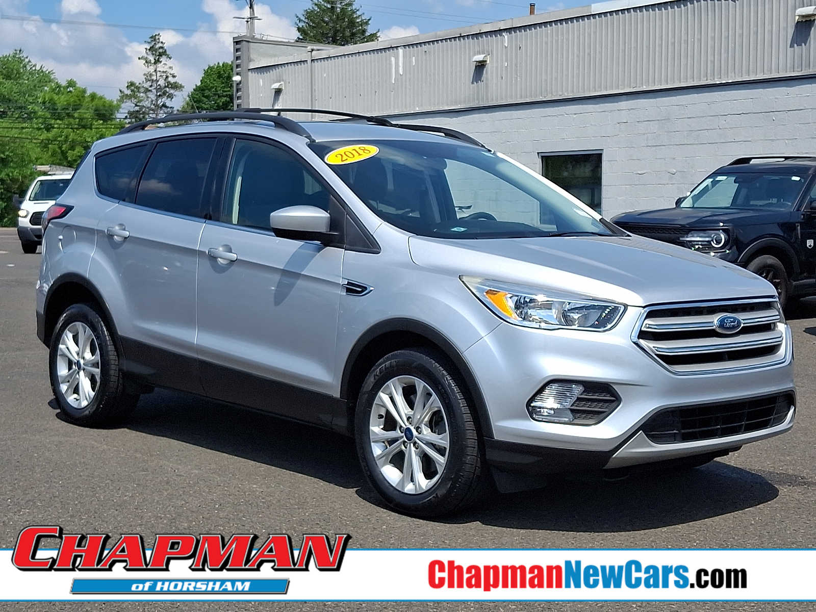 Ingot Silver Metallic 2018 Ford Escape SUV / Crossover All-Wheel Drive 6-Speed Automatic