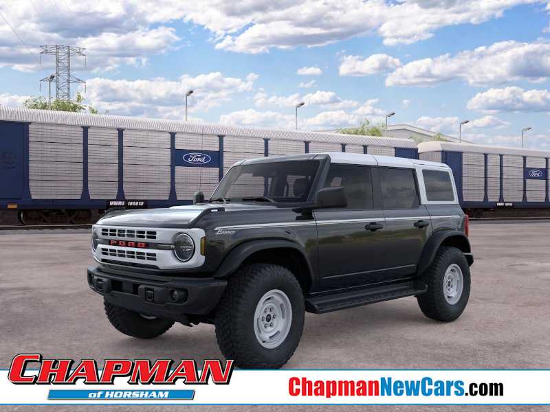 Shadow Black 2026 Ford Bronco SUV / Crossover Four-Wheel Drive Automatic