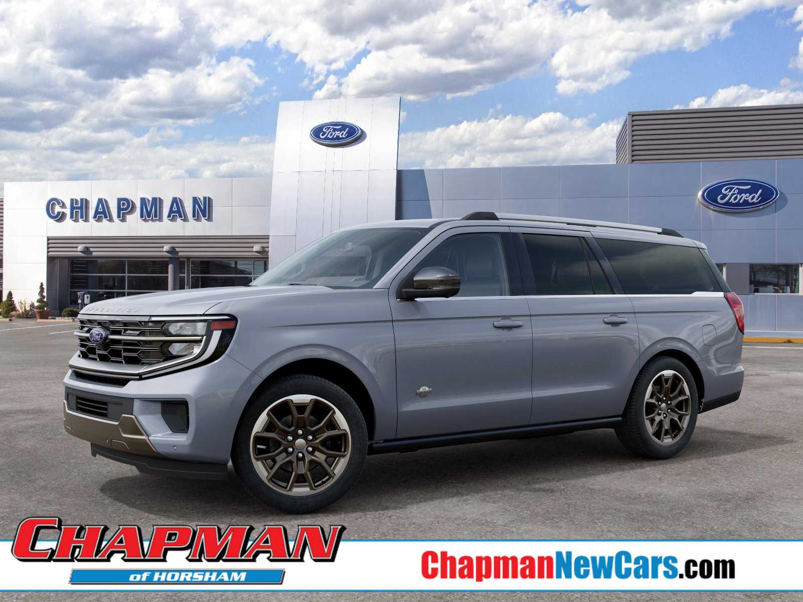 Glacier Gray Metallic Tri-Coat 2027 Ford Expedition SUV / Crossover Four-Wheel Drive Automatic