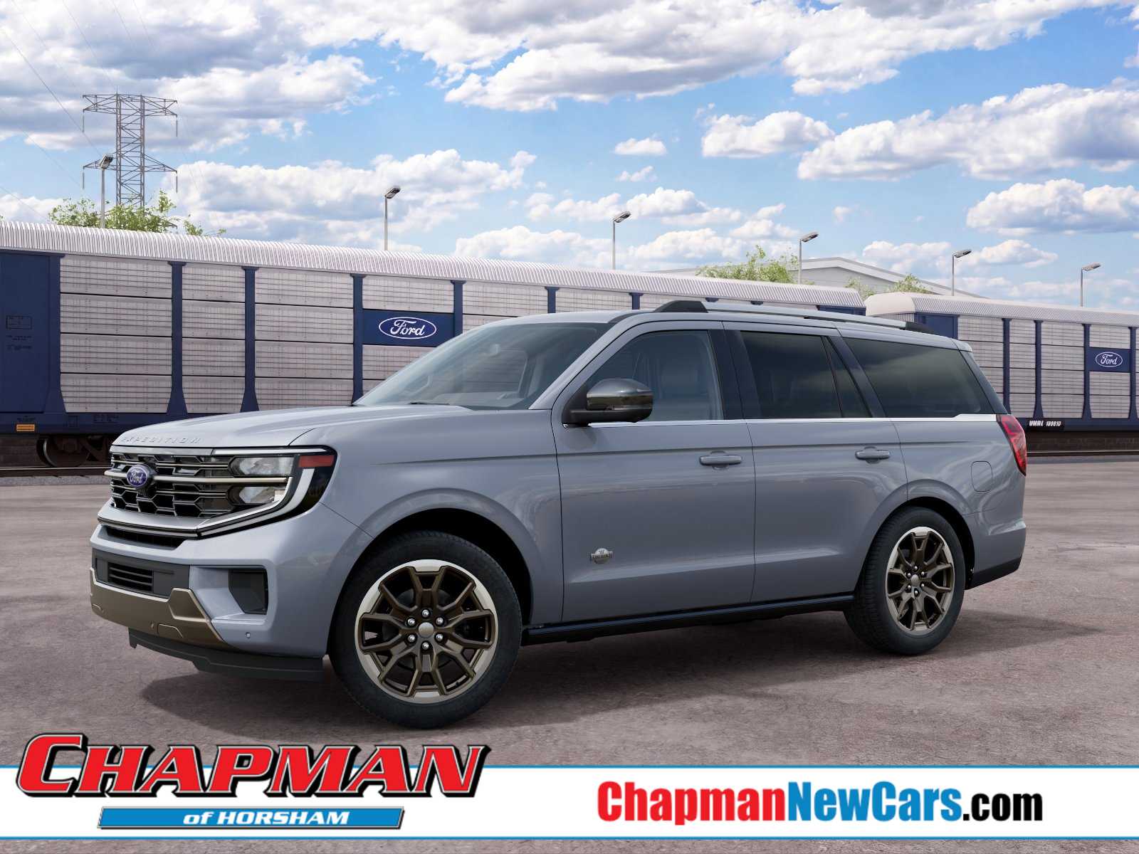 Glacier Gray Metallic Tri-Coat 2027 Ford Expedition SUV / Crossover Four-Wheel Drive Automatic