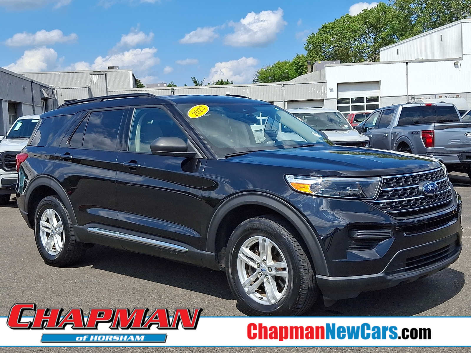 Agate Black Metallic 2023 Ford Explorer SUV / Crossover All-Wheel Drive Automatic