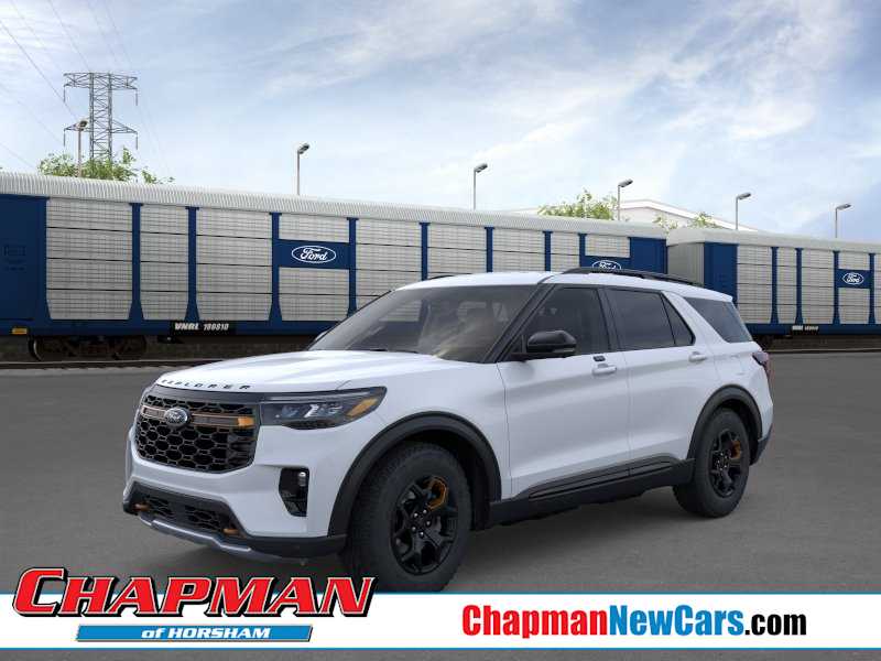 Space White Metallic 2026 Ford Explorer Tremor AWD SUV / Crossover All-Wheel Drive Automatic