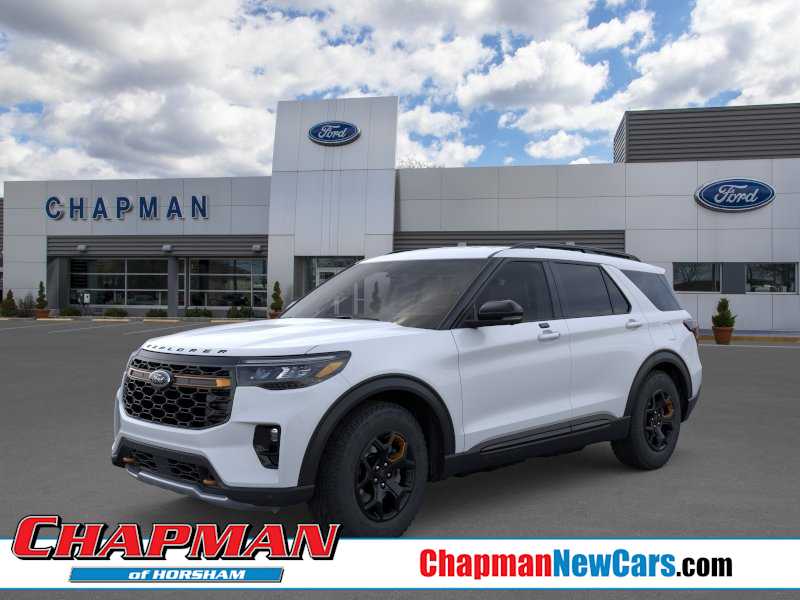 Space White Metallic 2026 Ford Explorer Tremor AWD SUV / Crossover All-Wheel Drive Automatic