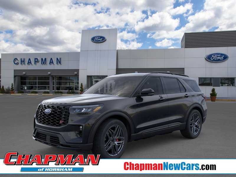 Agate Black Metallic 2026 Ford Explorer ST AWD SUV / Crossover All-Wheel Drive Automatic
