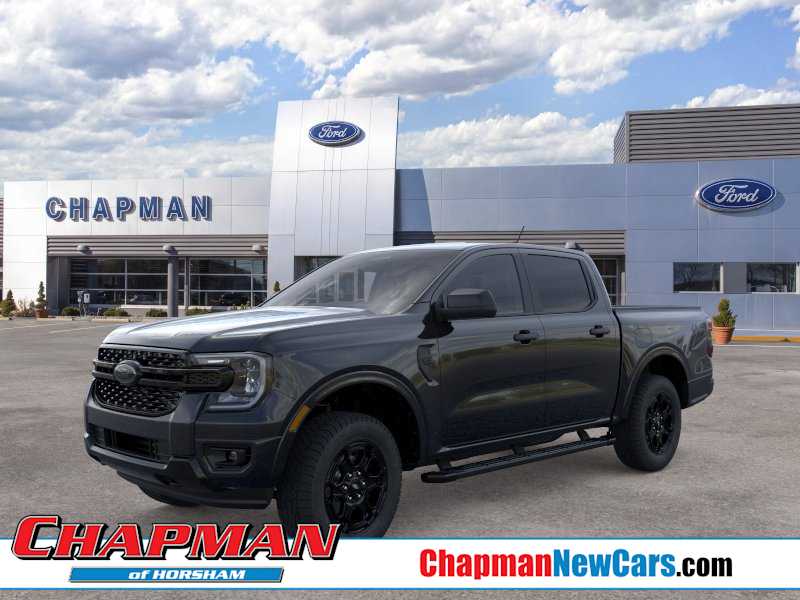 Shadow Black 2026 Ford Ranger Pickup Truck Four-Wheel Drive Automatic
