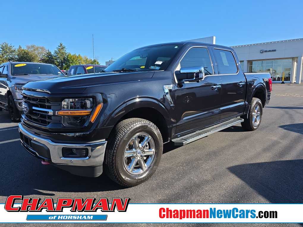 Agate Black Metallic 2025 Ford F-150 Pickup Truck Four-Wheel Drive Automatic