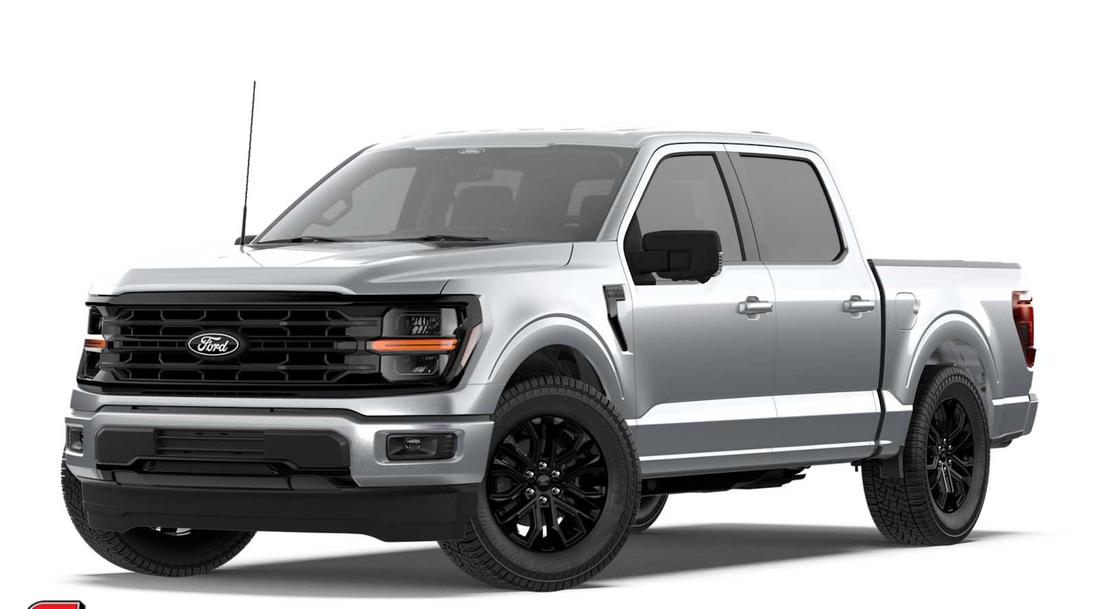 ICONIC SILVER METALLIC 2026 Ford F-150 XLT SuperCrew 4WD Pickup Truck Four-Wheel Drive Automatic