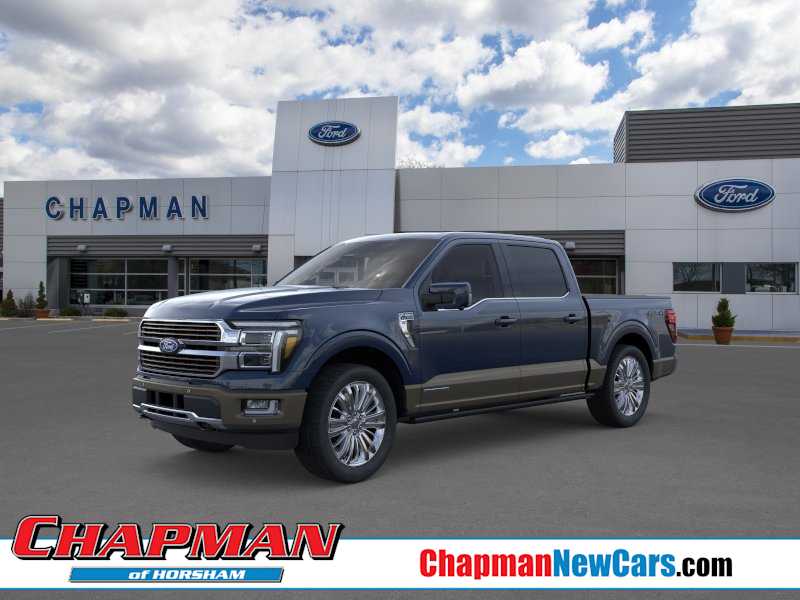 Antimatter Blue/Marsh Gray 2026 Ford F-150 Pickup Truck Four-Wheel Drive Automatic
