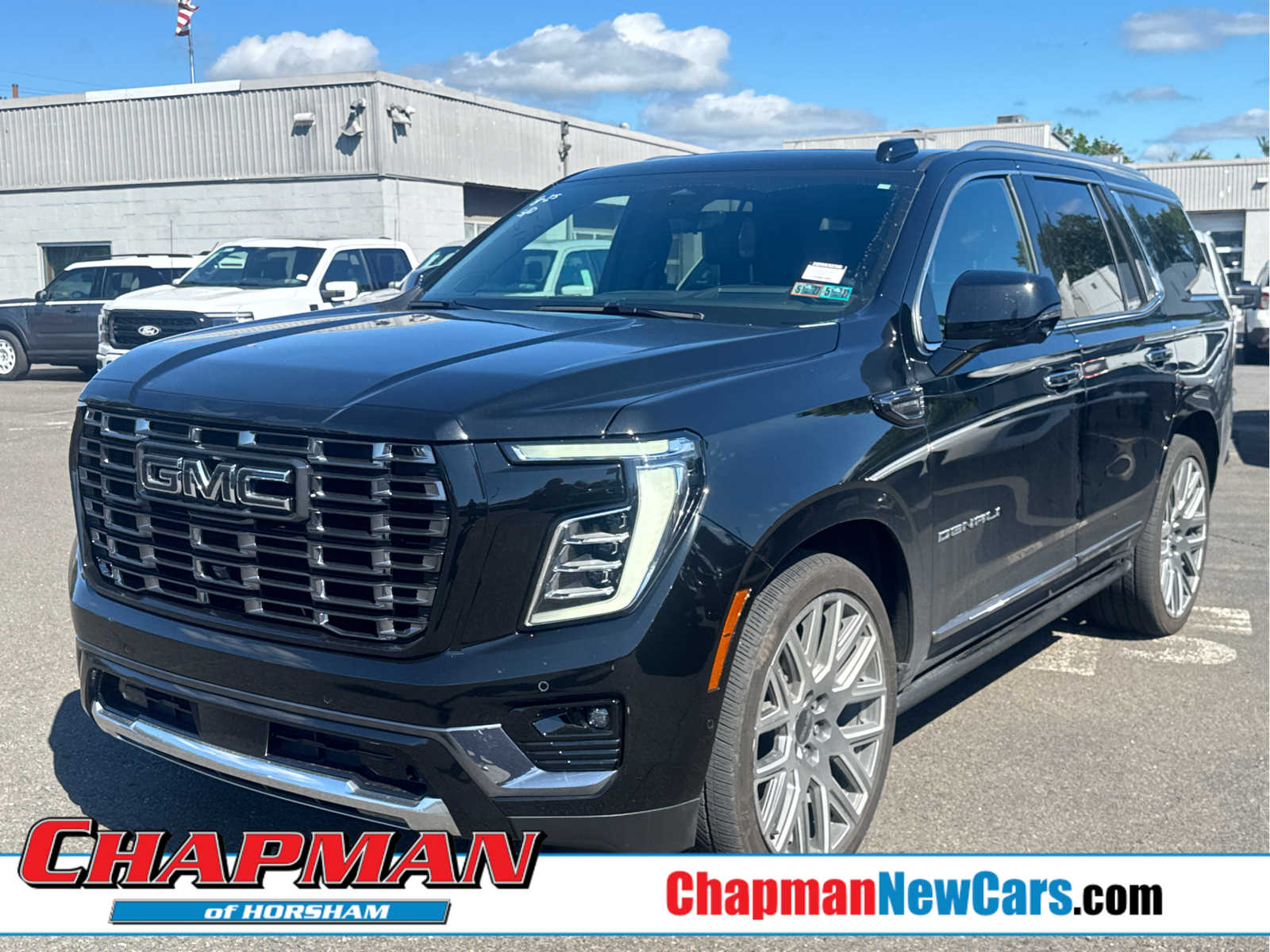 Onyx Black 2025 GMC Yukon SUV / Crossover Four-Wheel Drive Automatic