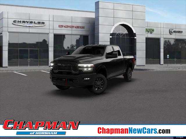 Diamond Black Crystal Pearlcoat 2026 RAM 2500 Power Wagon Crew Cab 4WD Pickup Truck Four-Wheel Drive 8-Speed Automatic