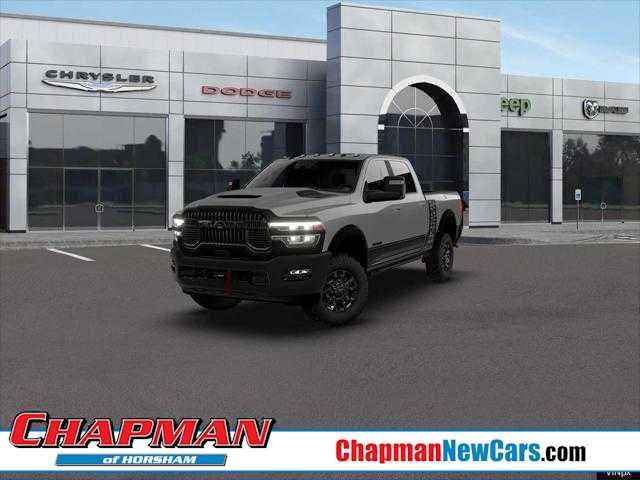 Ceramic Gray Clearcoat 2026 RAM 2500 Power Wagon Crew Cab 4WD Pickup Truck Four-Wheel Drive 8-Speed Automatic