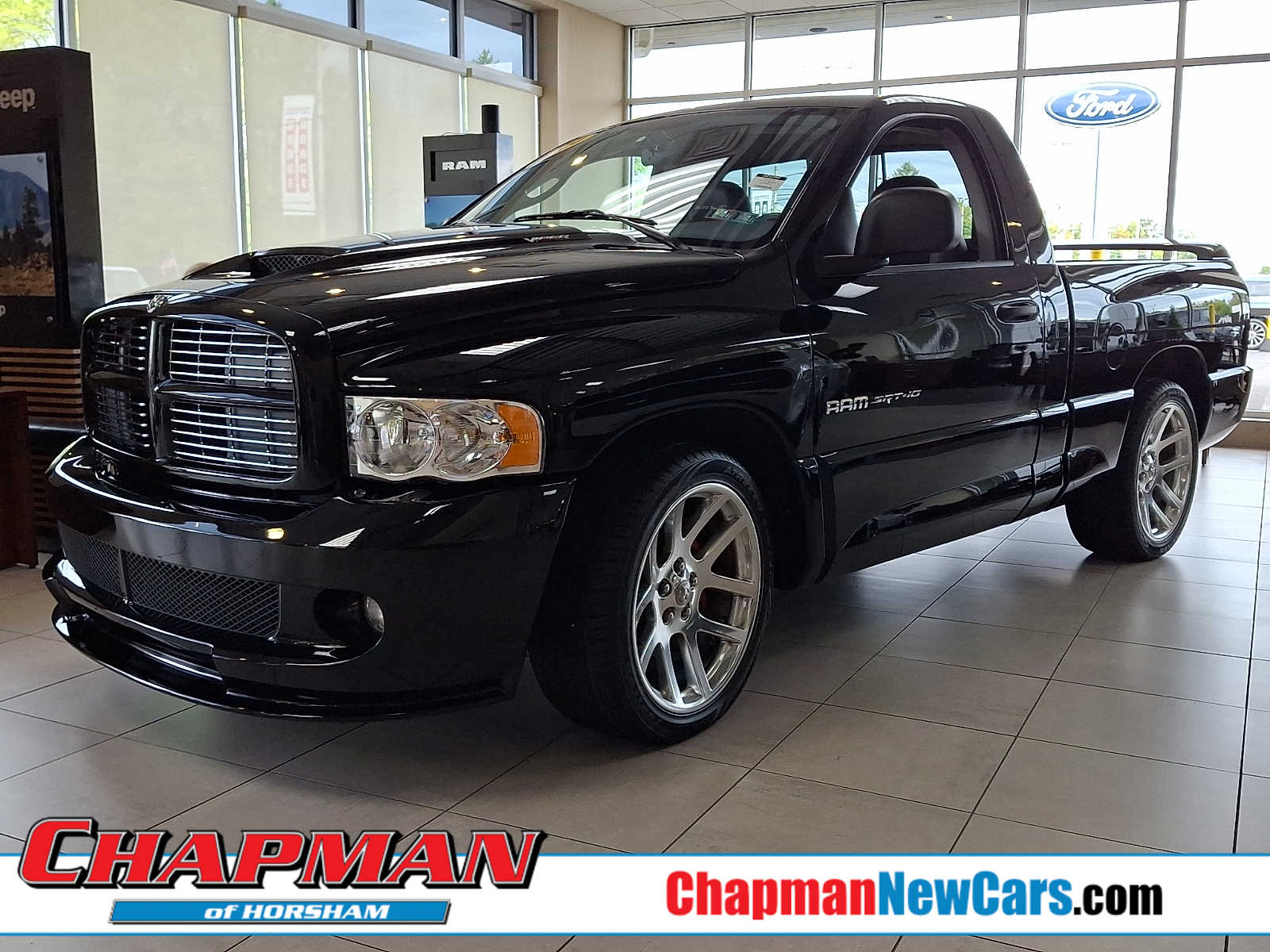 Black 2004 Dodge RAM 1500 Pickup Truck Rear-Wheel Drive 6-Speed Manual
