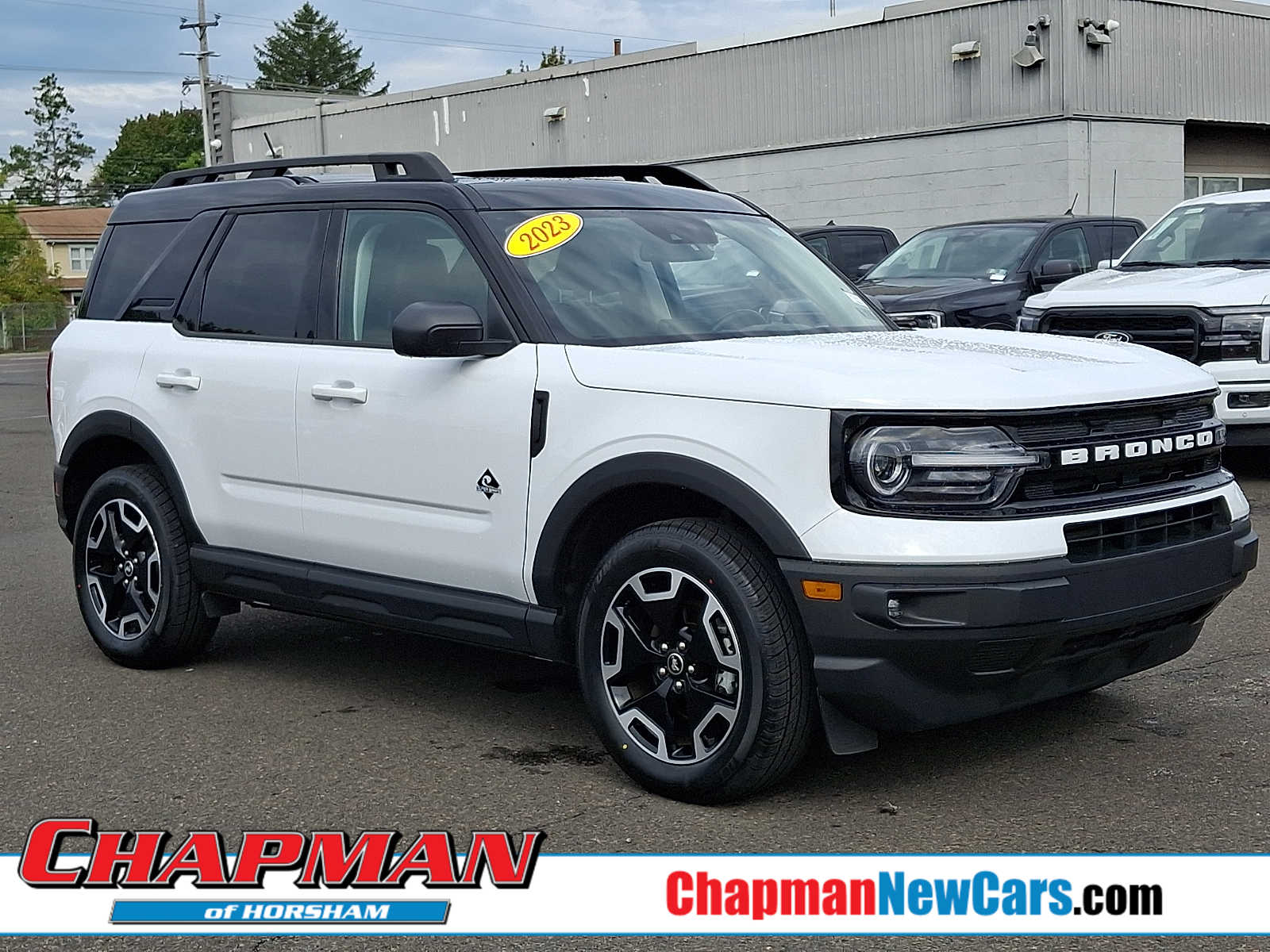 Oxford White 2023 Ford Bronco Sport SUV / Crossover All-Wheel Drive 8-Speed Automatic