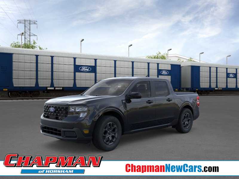 Shadow Black 2026 Ford Maverick XLT SuperCrew FWD Pickup Truck Front-Wheel Drive Automatic