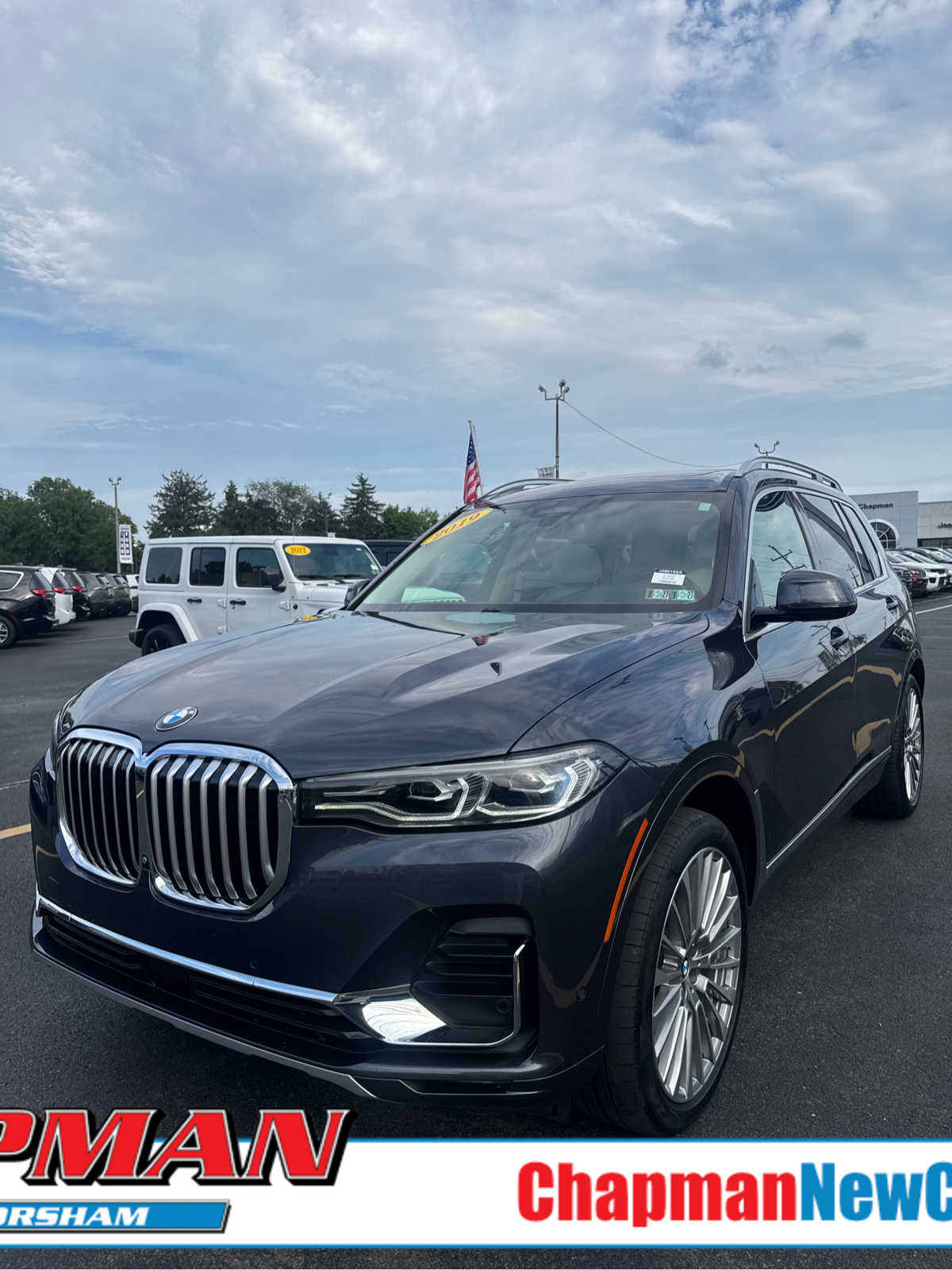 Arctic Gray Metallic 2019 BMW X7 SUV / Crossover All-Wheel Drive 8-Speed Automatic