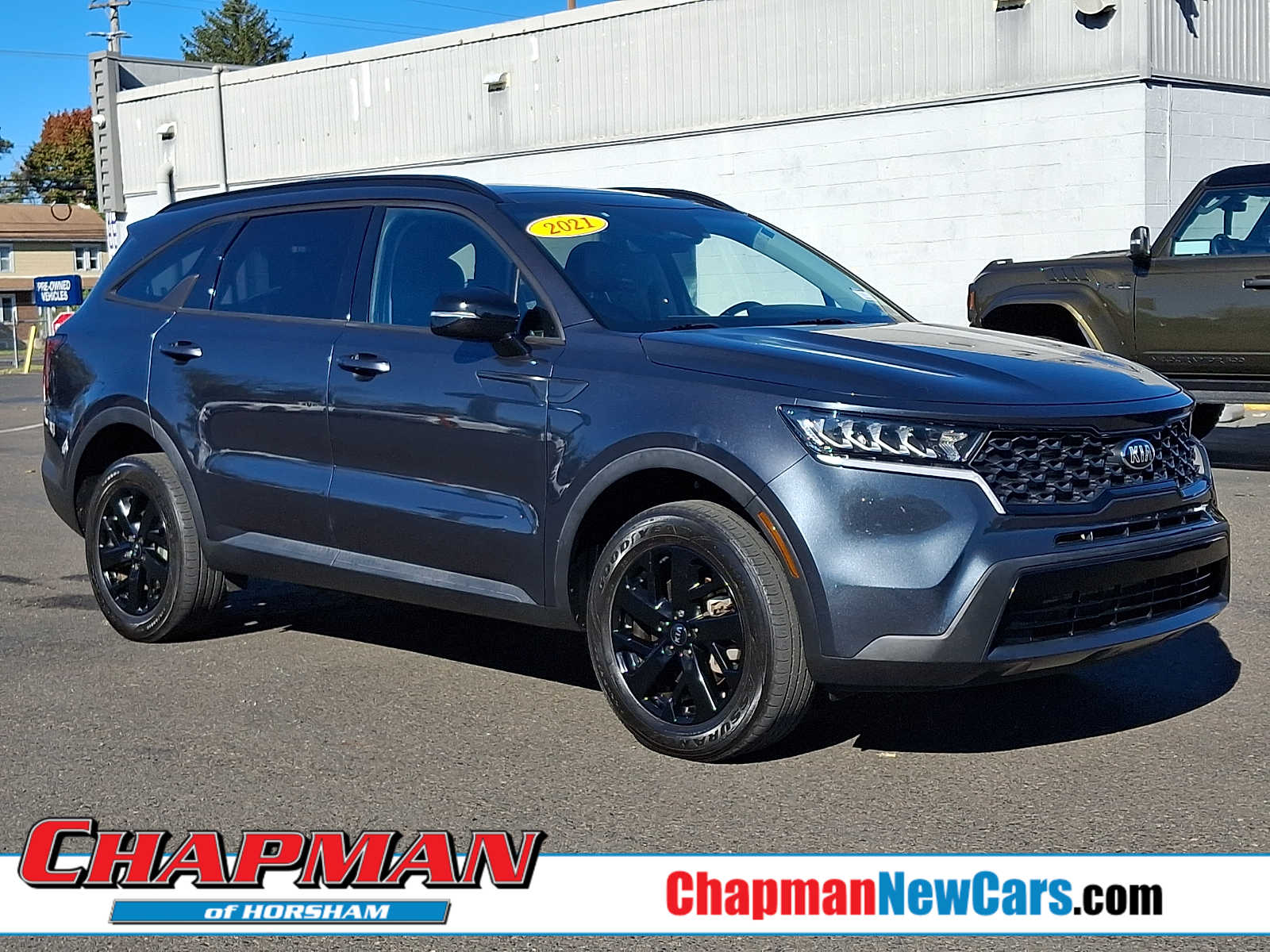 Gray (Gravity Grey) 2021 Kia Sorento SUV / Crossover All-Wheel Drive 8-Speed Automatic