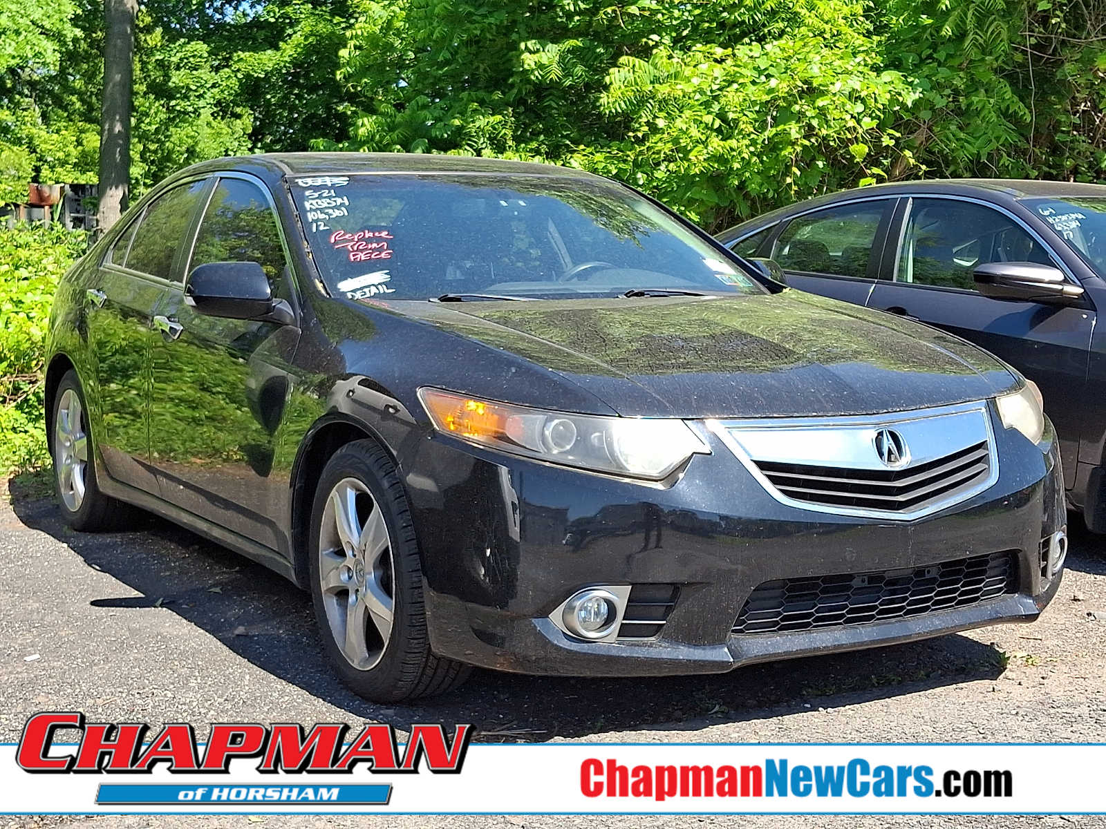 Crystal Black Pearl 2012 Acura TSX Sedan FWD Sedan Front-Wheel Drive 5-Speed Automatic