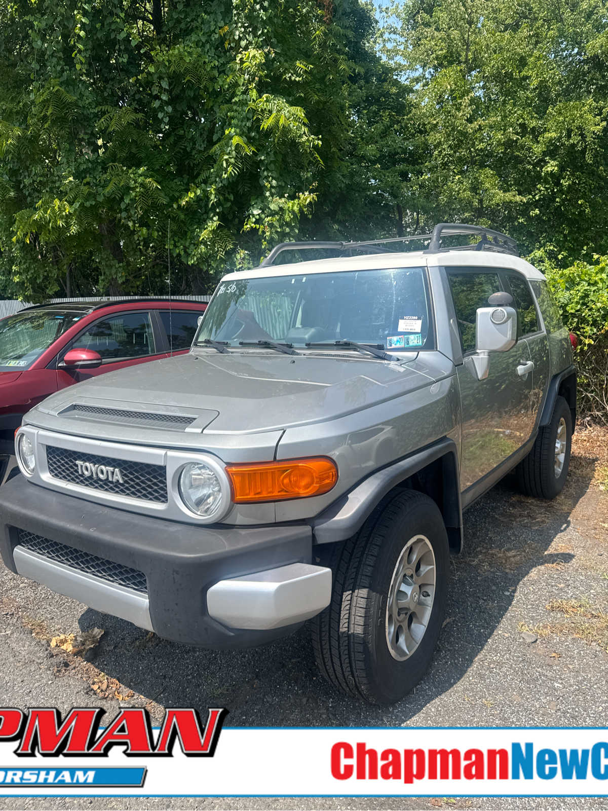 Silver Fresco Metallic 2011 Toyota FJ Cruiser SUV / Crossover Four-Wheel Drive Automatic