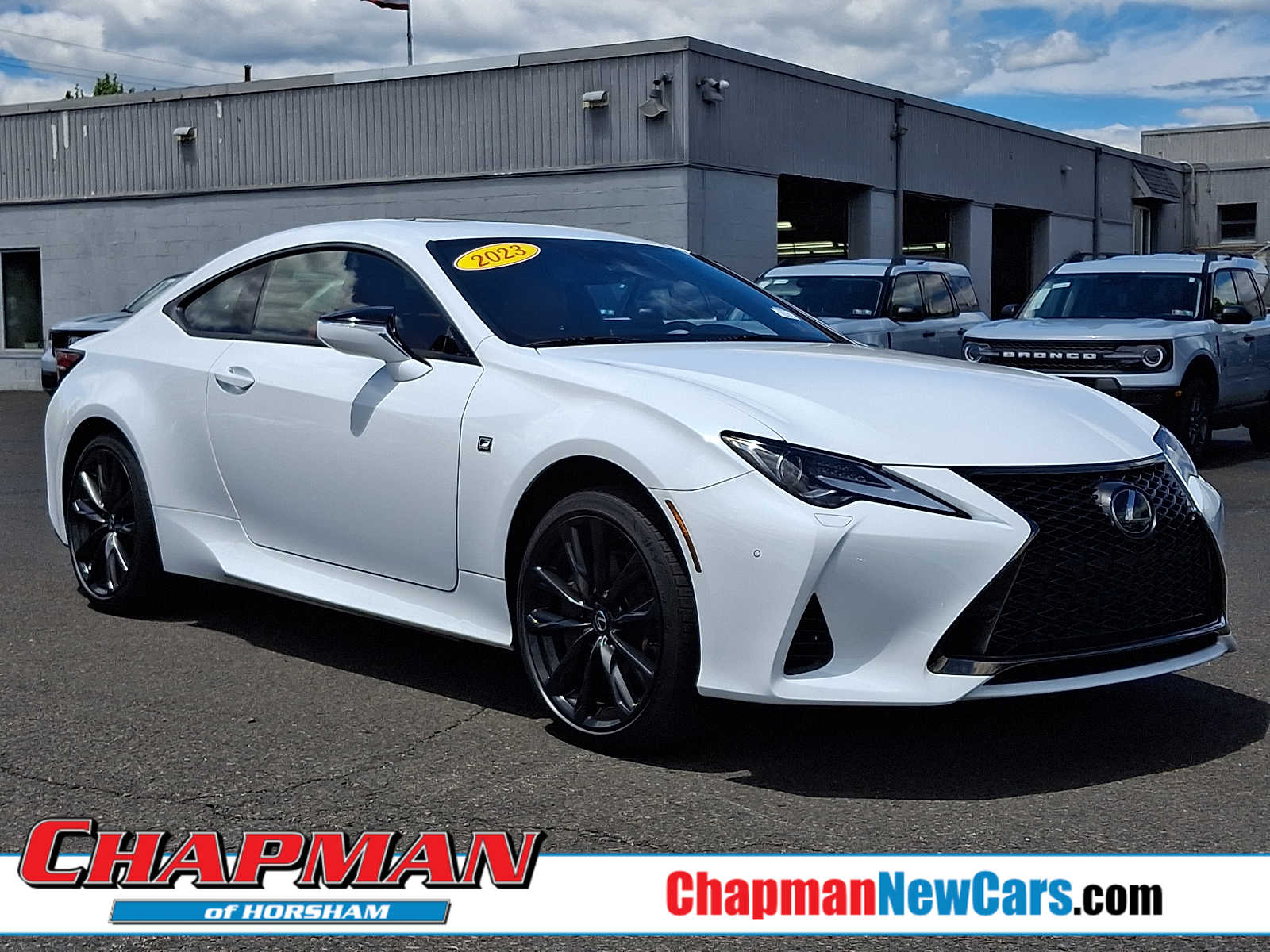 Ultra White 2023 Lexus RC Coupe 6-Speed Automatic