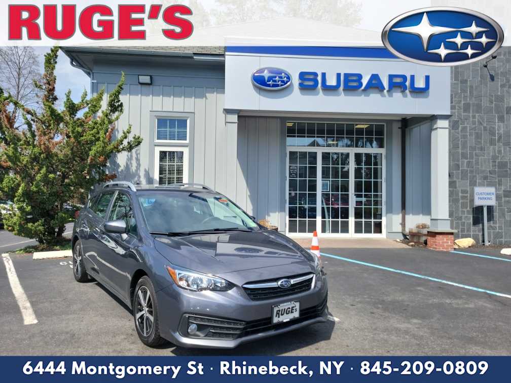 Magnetite Gray Metallic 2023 Subaru Impreza Premium Wagon AWD Wagon All-Wheel Drive Continuously Variable Transmission