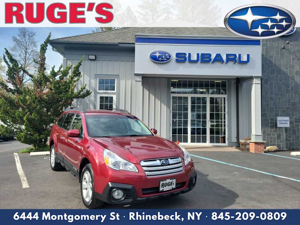 Venetian Red Pearl 2013 Subaru Outback 2.5i Premium Wagon All-Wheel Drive 6-Speed Manual