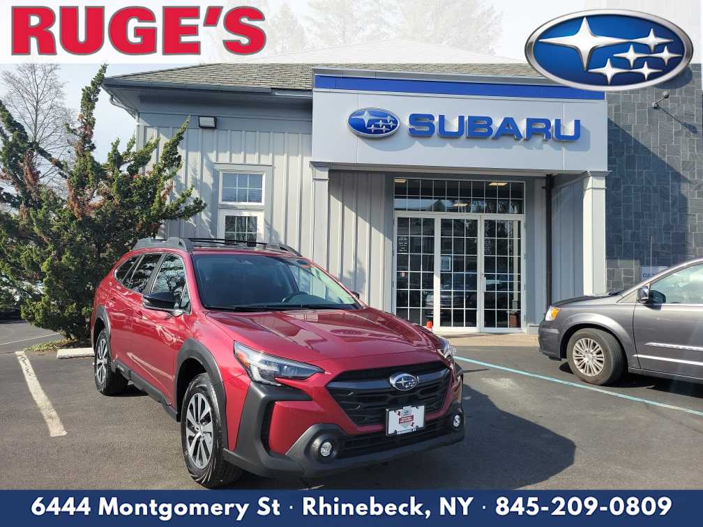 Crimson Red Pearl 2024 Subaru Outback Premium AWD SUV / Crossover All-Wheel Drive Continuously Variable Transmission