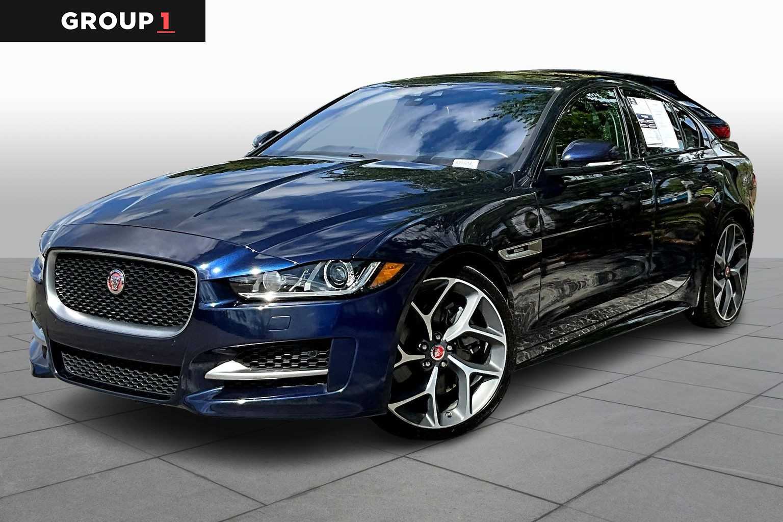 CAESIUM BLUE 2018 Jaguar XE 35t R-Sport RWD Sedan Rear-Wheel Drive 8-Speed Automatic