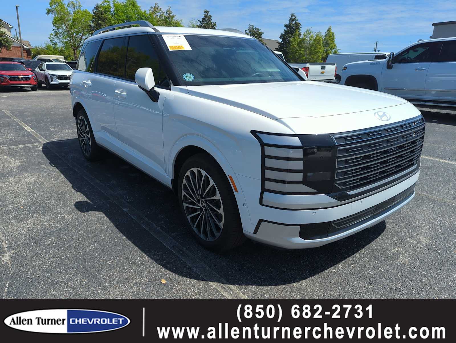 Creamy White Pearl 2026 Hyundai Palisade Calligraphy FWD SUV / Crossover Front-Wheel Drive 8-Speed Automatic