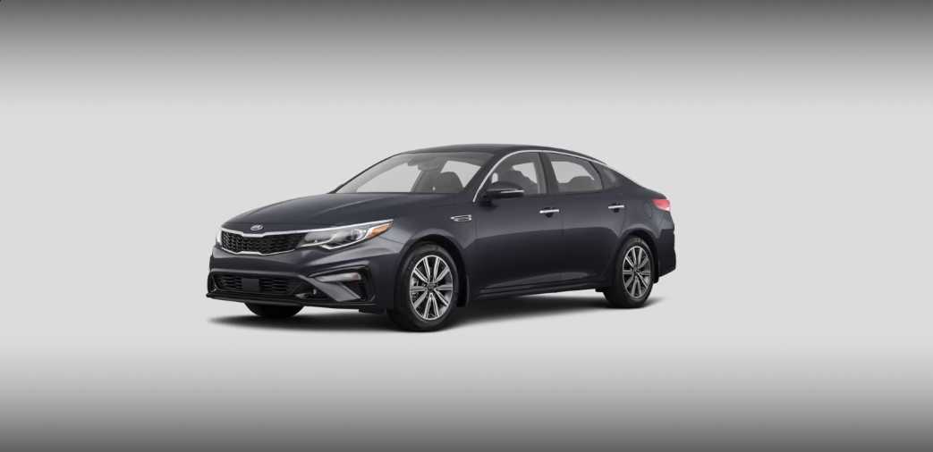 Gray (Platinum Graphite) 2019 Kia Optima LX FWD Sedan Front-Wheel Drive 6-Speed Automatic