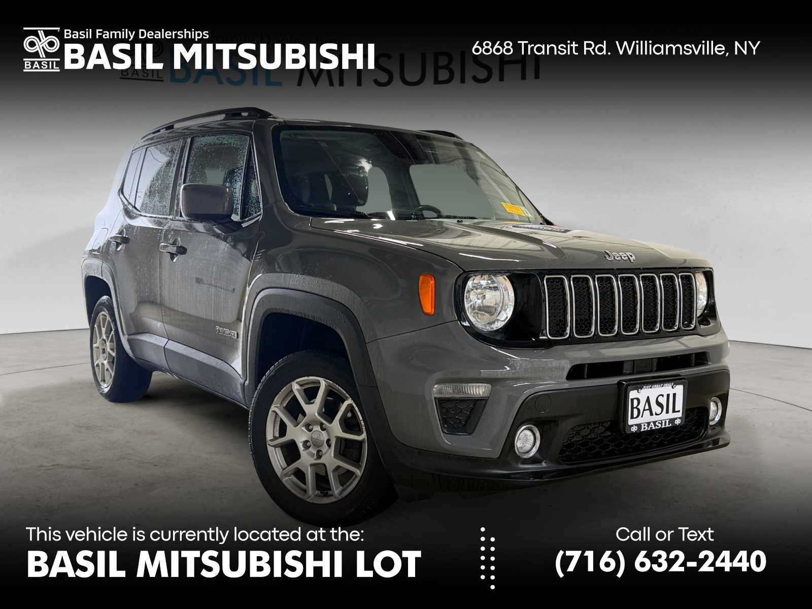 Sting-Gray Clearcoat 2020 Jeep Renegade Latitude 4WD SUV / Crossover Four-Wheel Drive 9-Speed Automatic