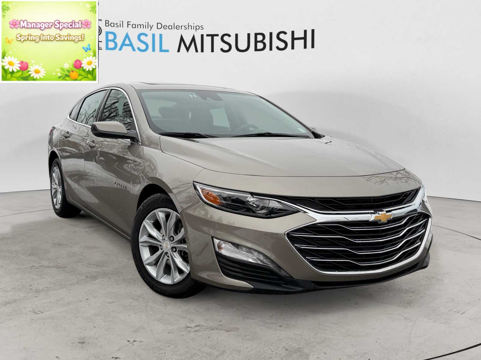 Mineral Gray Metallic 2024 Chevrolet Malibu LT with 1LT FWD Sedan Front-Wheel Drive Continuously Variable Transmission