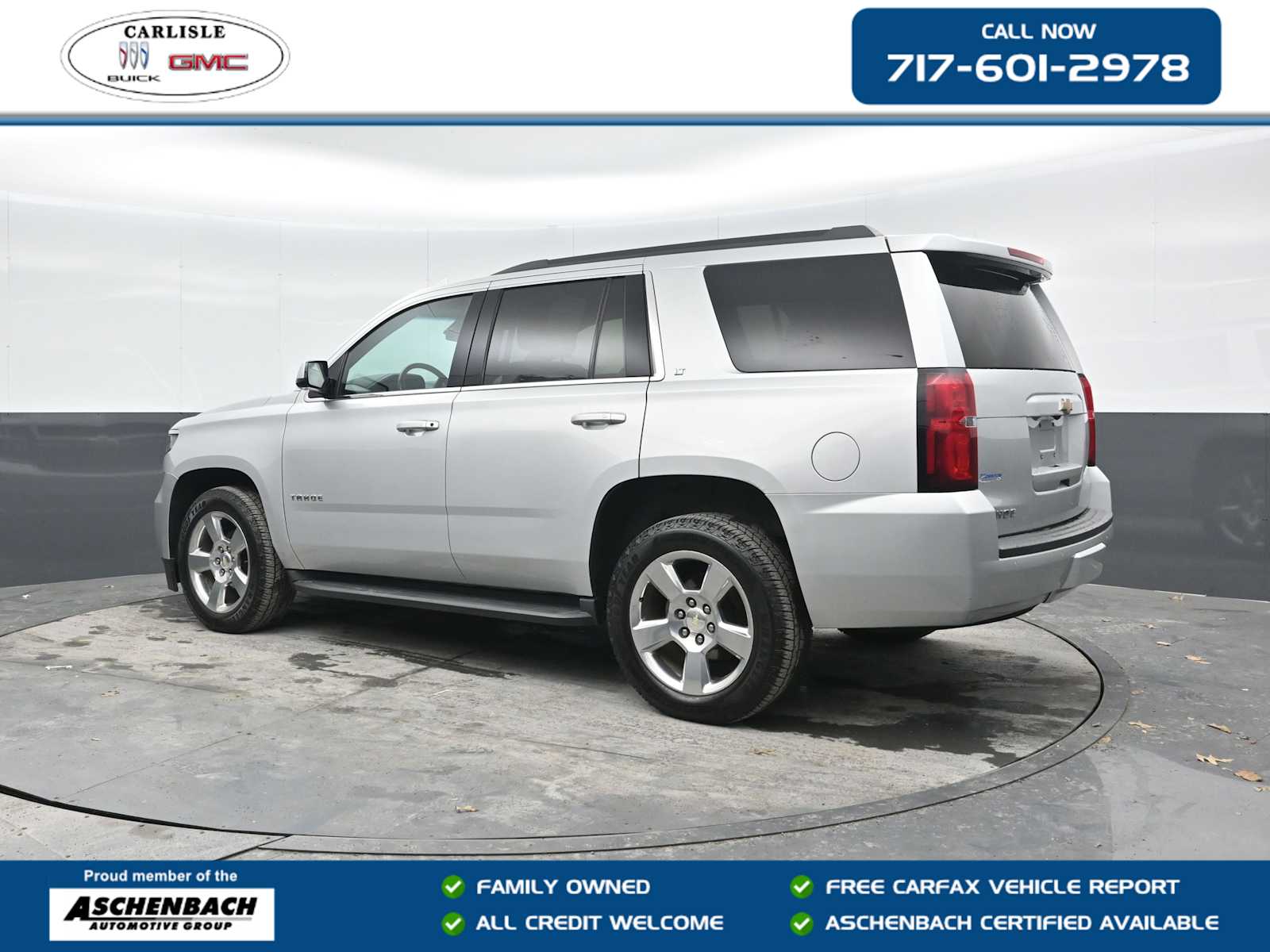 Silver Ice Metallic 2016 Chevrolet Tahoe LT 4WD SUV / Crossover Four-Wheel Drive 6-Speed Automatic
