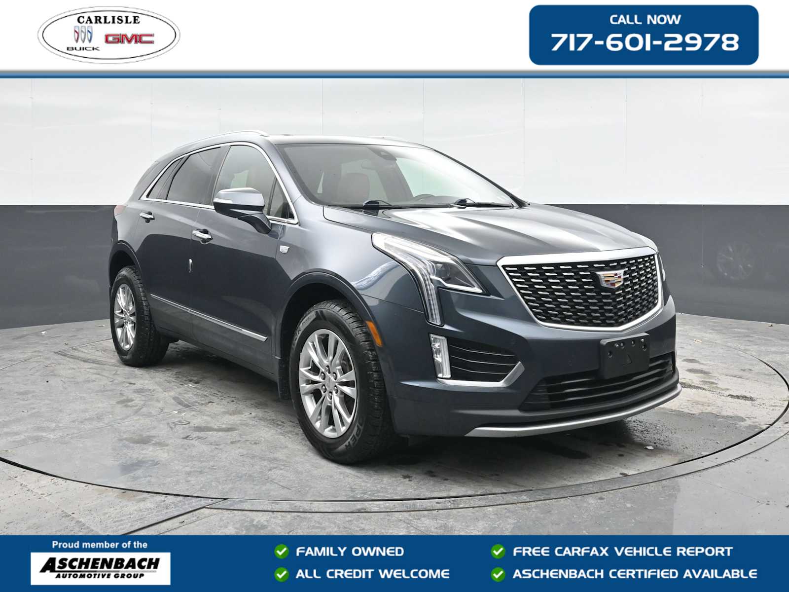 Shadow Metallic 2020 Cadillac XT5 Premium Luxury AWD SUV / Crossover Four-Wheel Drive 9-Speed Automatic