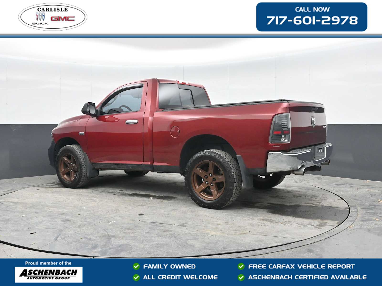 Deep Cherry Red Crystal Pearl 2013 RAM 1500 Express 4WD Pickup Truck Four-Wheel Drive 6-Speed Automatic