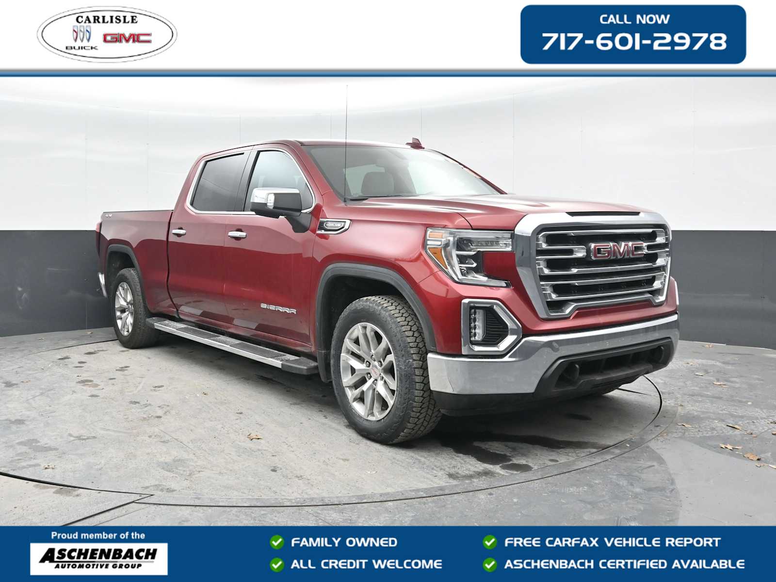 2020 GMC Sierra 1500 SLT Crew Cab 4WD