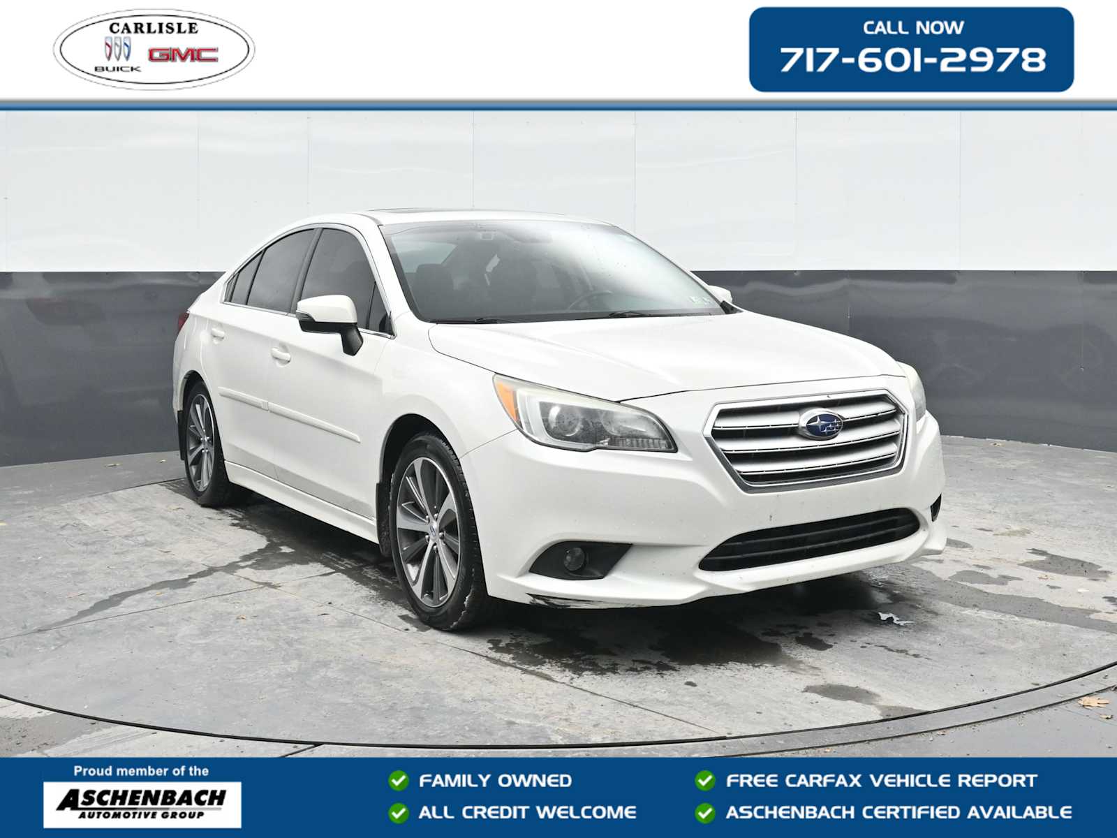2016 Subaru Legacy 3.6R Limited AWD