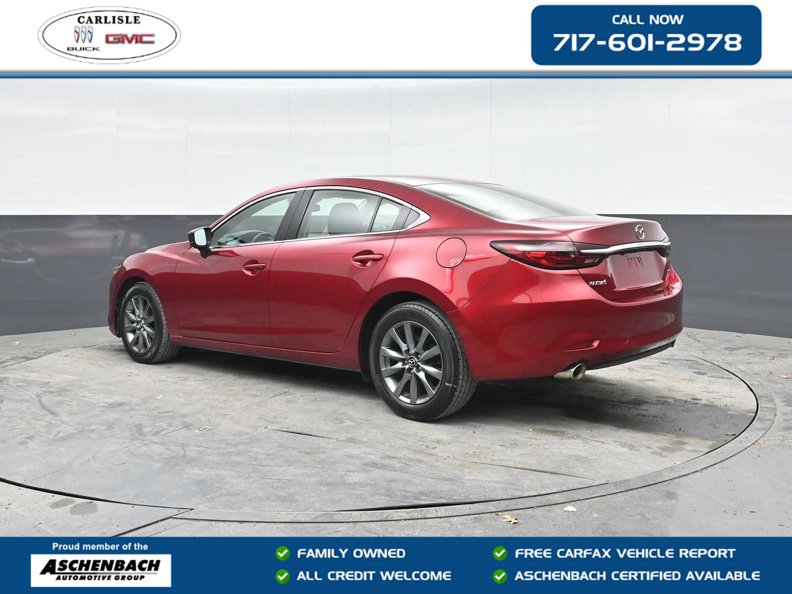 Soul Red Crystal Metallic 2019 Mazda MAZDA6 Sport FWD Sedan Front-Wheel Drive 6-Speed Automatic