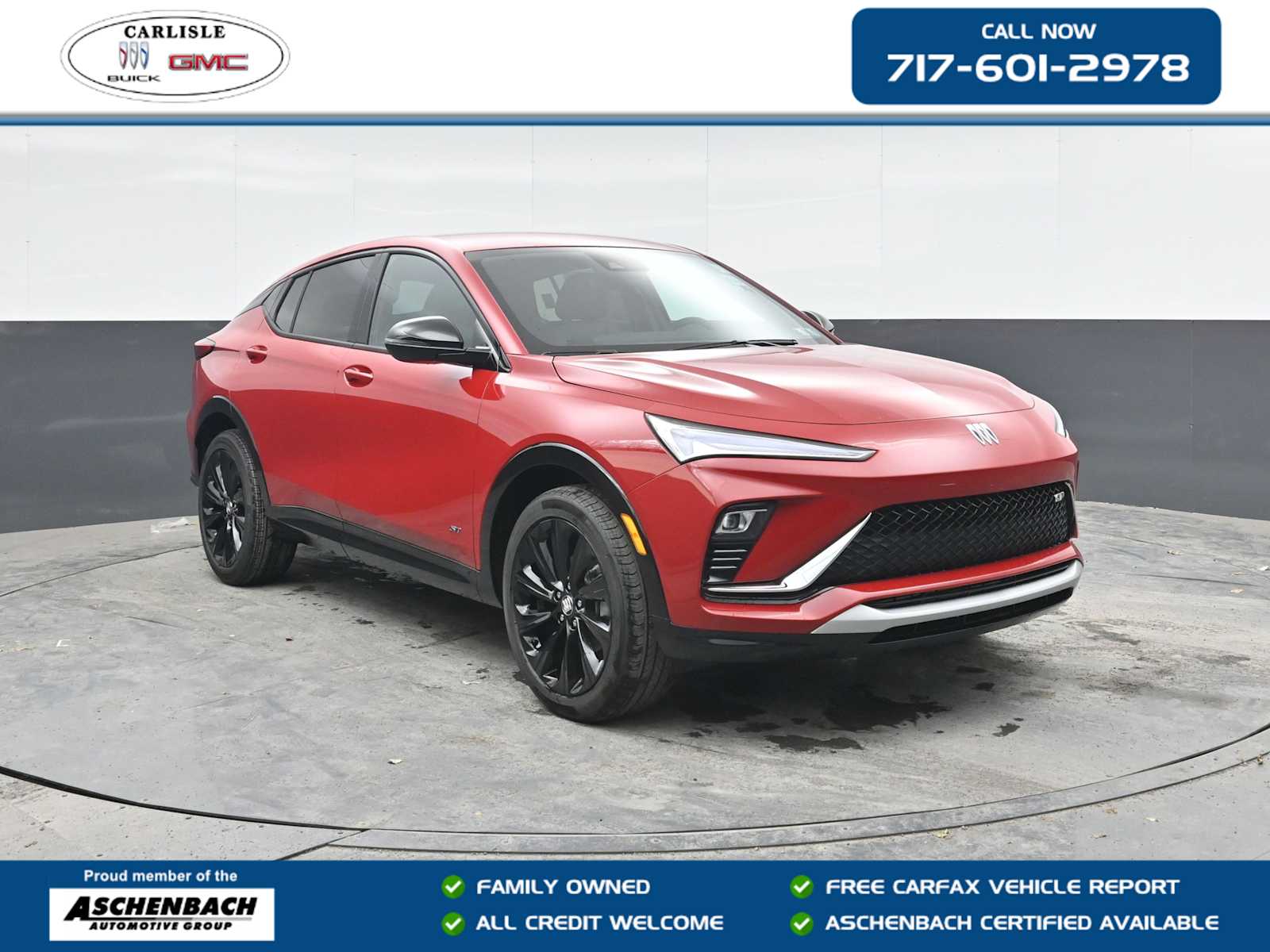 Brilliant Red 2026 Buick Envista SUV / Crossover Front-Wheel Drive 6-Speed Automatic