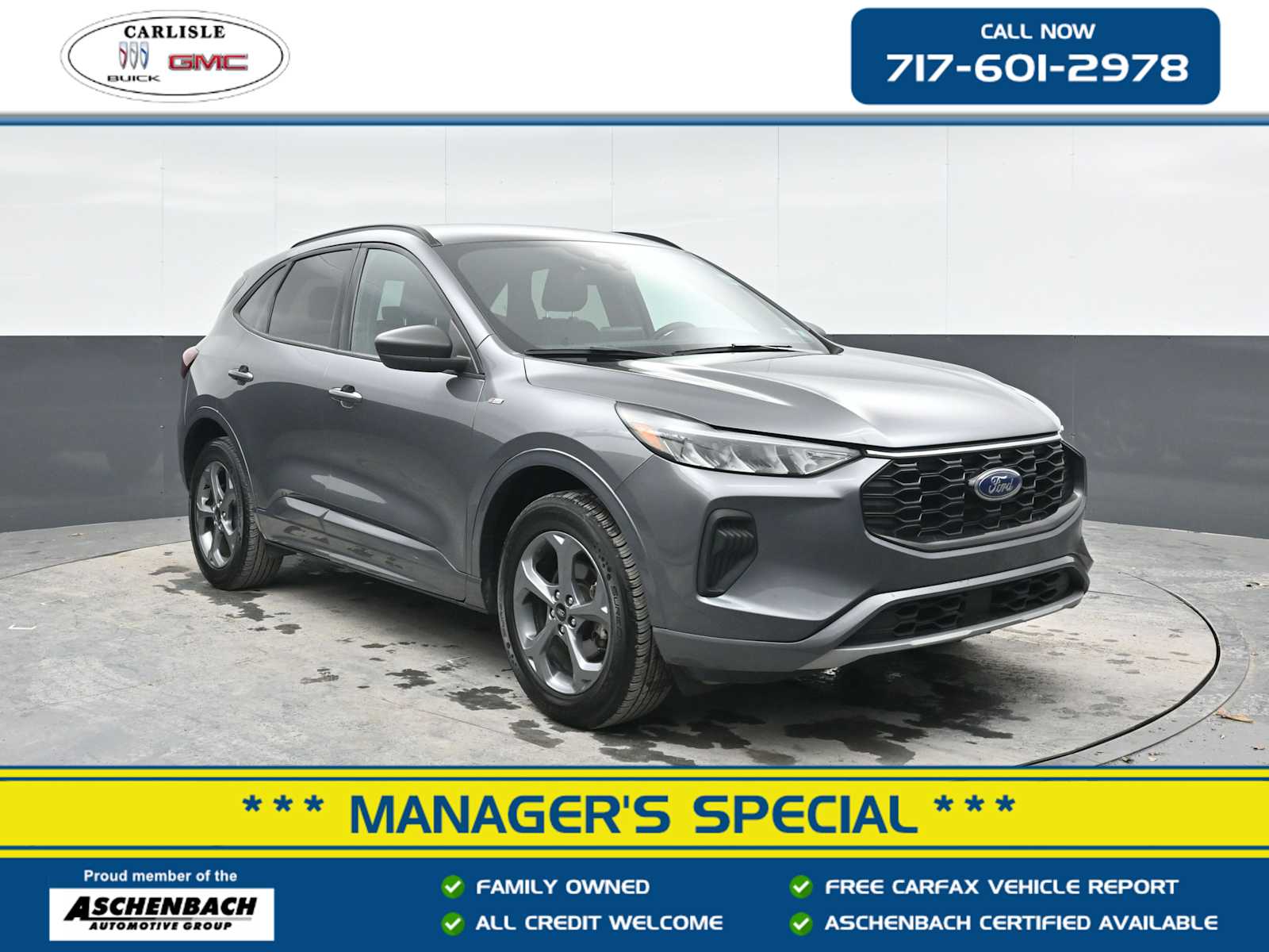Carbonized Gray 2024 Ford Escape ST-Line AWD SUV / Crossover All-Wheel Drive 8-Speed Automatic