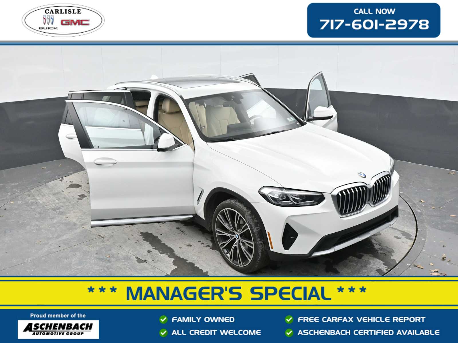 2022 BMW X3 xDrive30i AWD