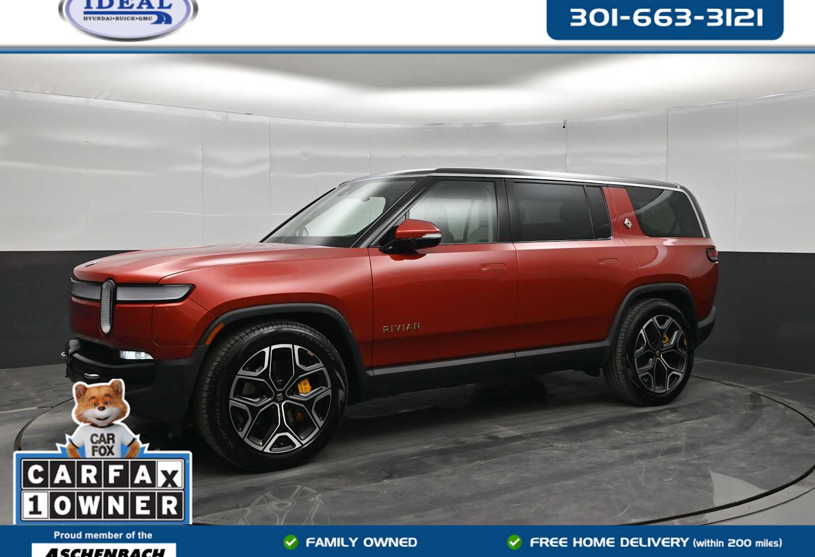  2023 Rivian R1S Adventure Quad Motor AWD   