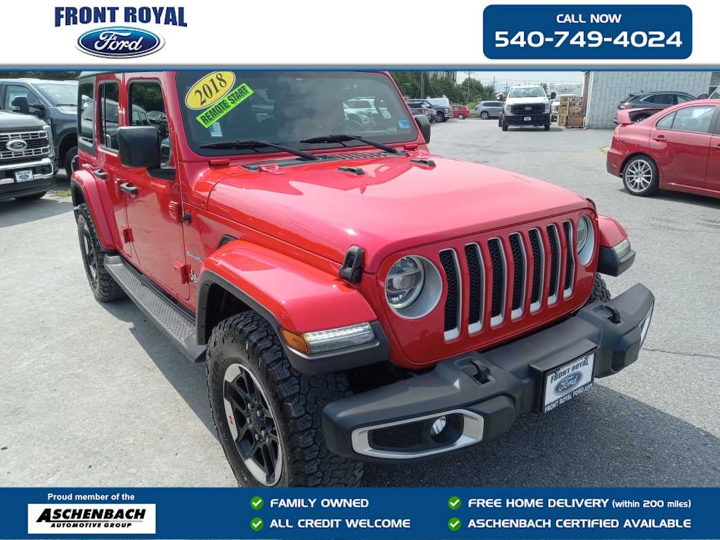 2018 Jeep Wrangler Unlimited Sahara
