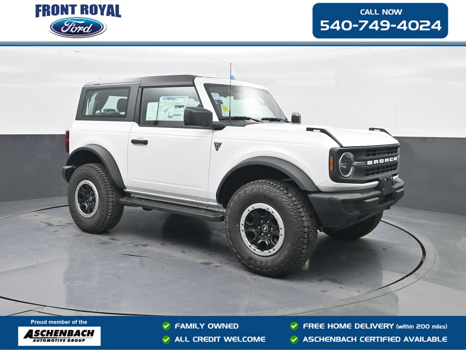 2026 Ford Bronco 2-Door 4WD