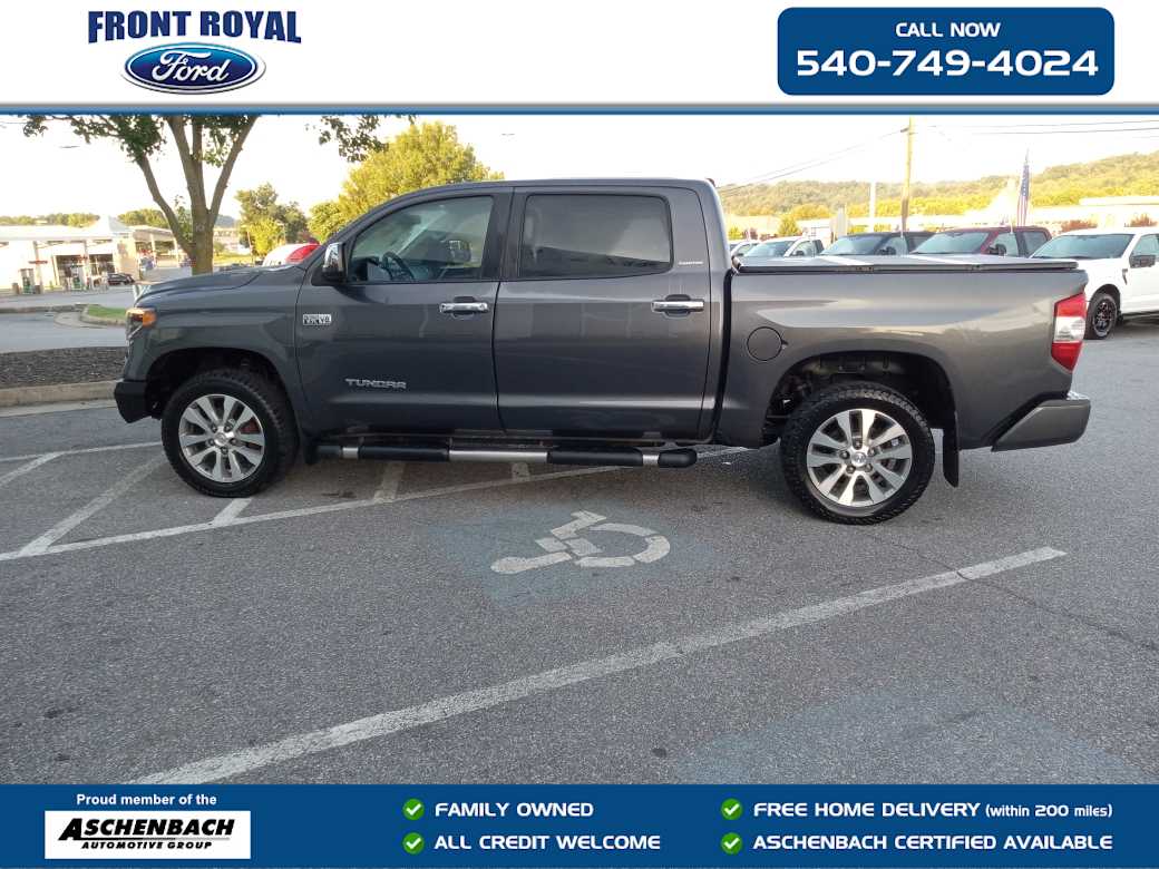Magnetic Gray Metallic 2016 Toyota Tundra Pickup Truck Four-Wheel Drive 6-Speed Automatic