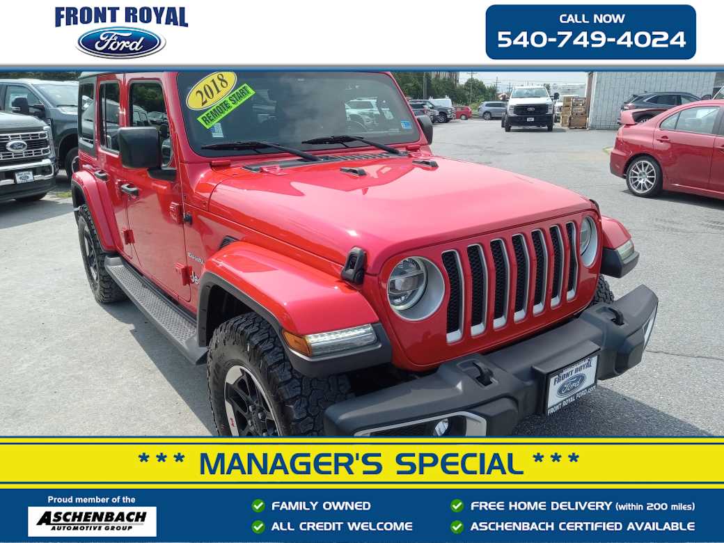 2018 Jeep Wrangler Unlimited Sahara
