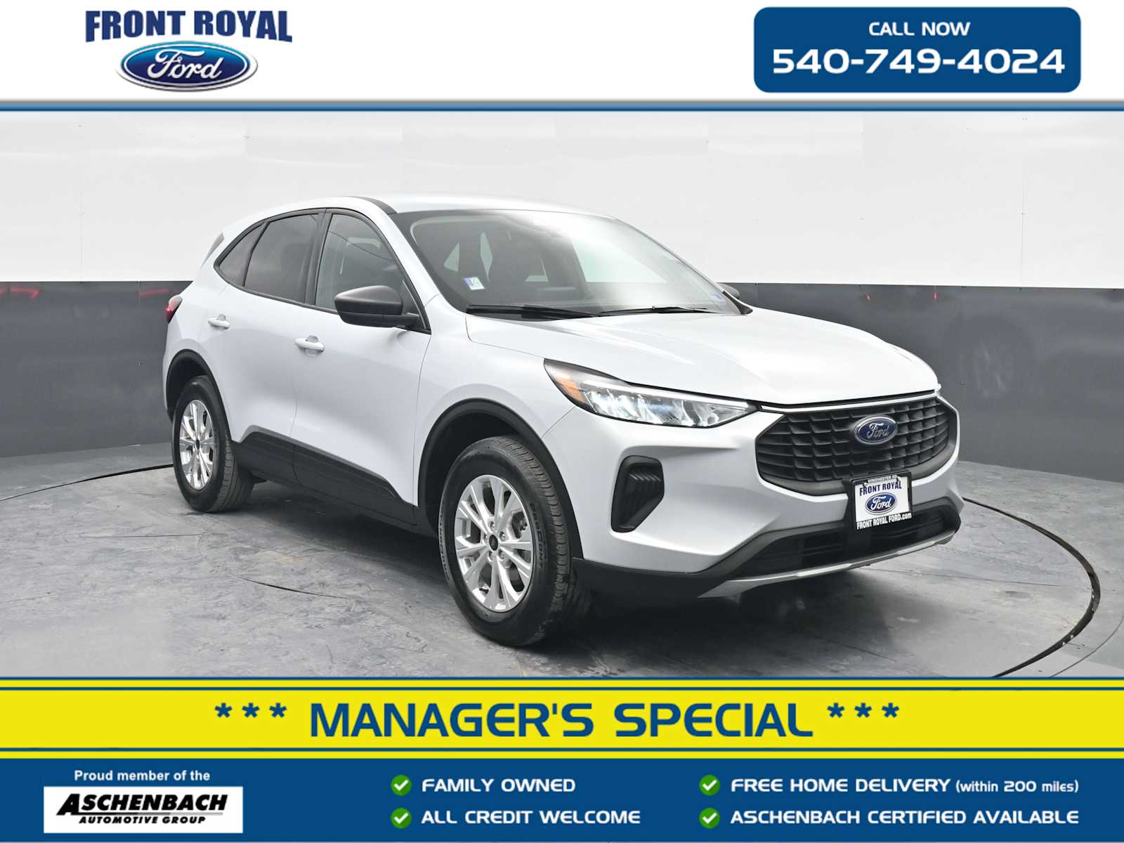 Space Silver 2025 Ford Escape Active AWD SUV / Crossover All-Wheel Drive 8-Speed Automatic